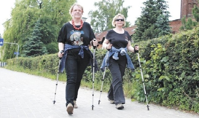 Nordic walking jest coraz popularniejszy w regionie słupskim. 