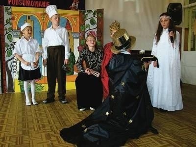 Jeden z efektów - szkolny teatr Fot. Anna Szopińska