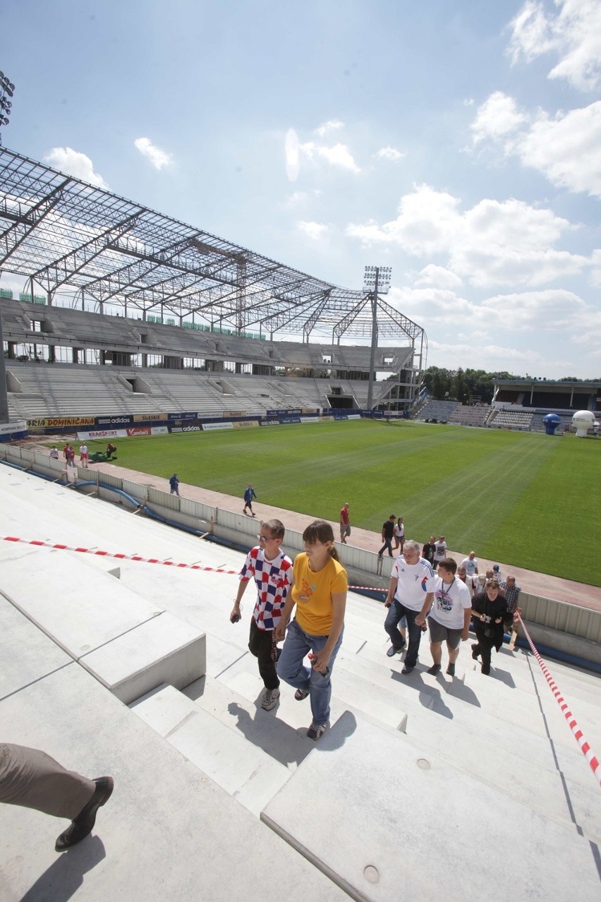 Zwiedzanie stadionu Górnika Zabrze