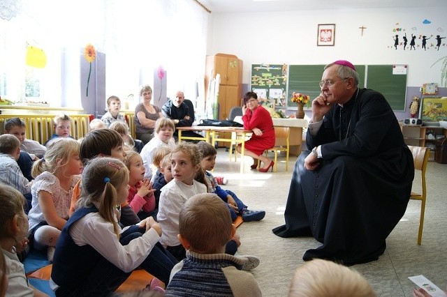 Spotkanie w Szkole Podstawowej w Kamnicy 