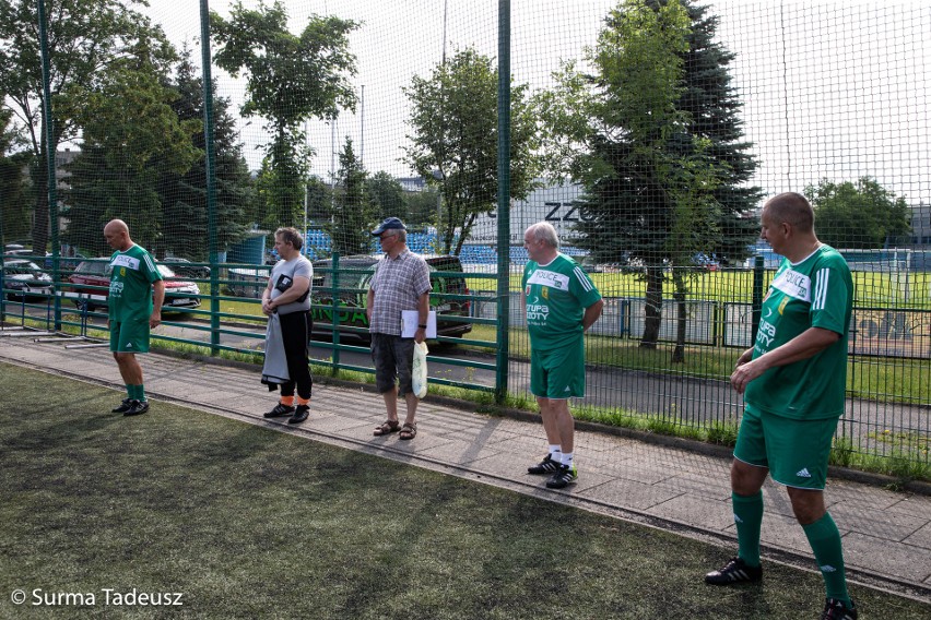 Turniej piłkarski oldbojów był w minioną sobotę na stadionie...