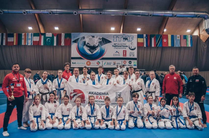 AKT Niepołomice-Kraków. Grad medali w II Pucharze Europy ITKF w karate tradycyjnym w Słowenii. Zobaczcie zdjęcia