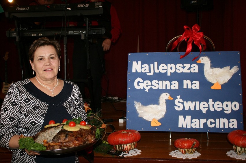Irena Szałek, przewodnicząca KGW z Kościelnej Wsi i zarazem...