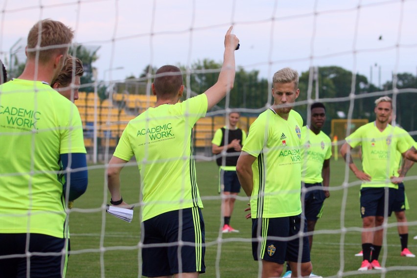 Euro U21. Reprezentacja Szwecji trenowała w Świdniku [WIDEO]