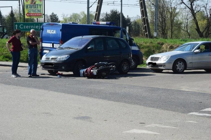 Do wypadku doszło na skrzyżowaniu ulic Cienistej i Rzepichy.
