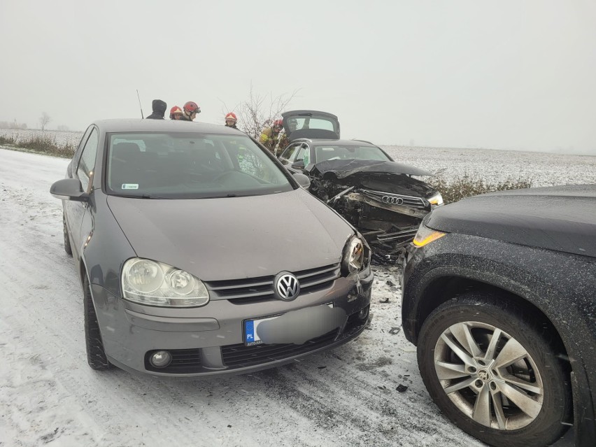 Do dwóch kolizji w miejscowości Skąpe doszło w sobotę, 19...