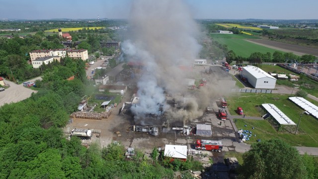 Zdjęcia z drona przekazała firma DronEye