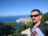 Włoszczowski policjant jechał z Czarnogóry na rowerze