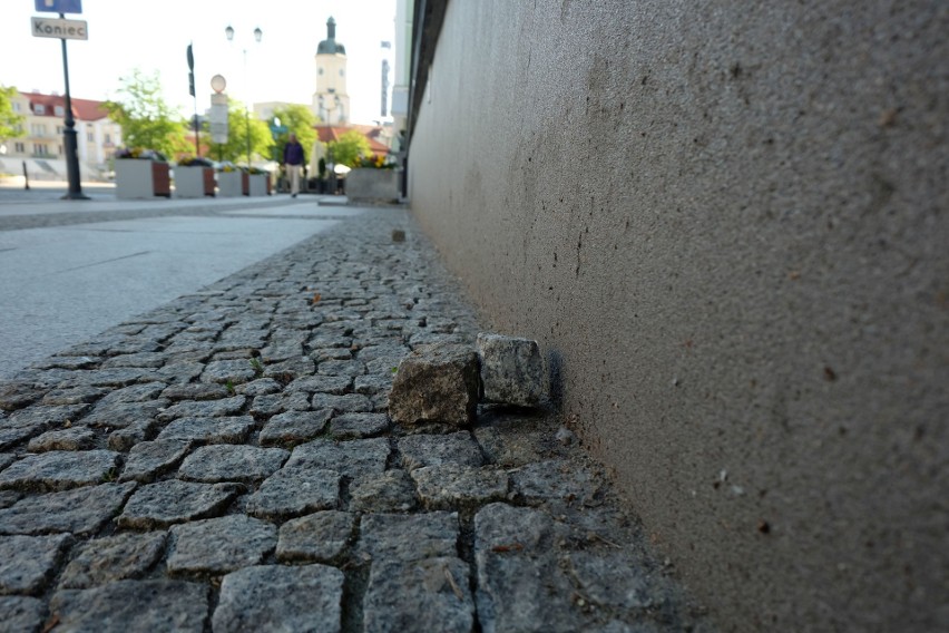 Rynek Kościuszki w Białymstoku do remontu. Miasto naprawi uszkodzoną nawierzchnię (zdjęcia)