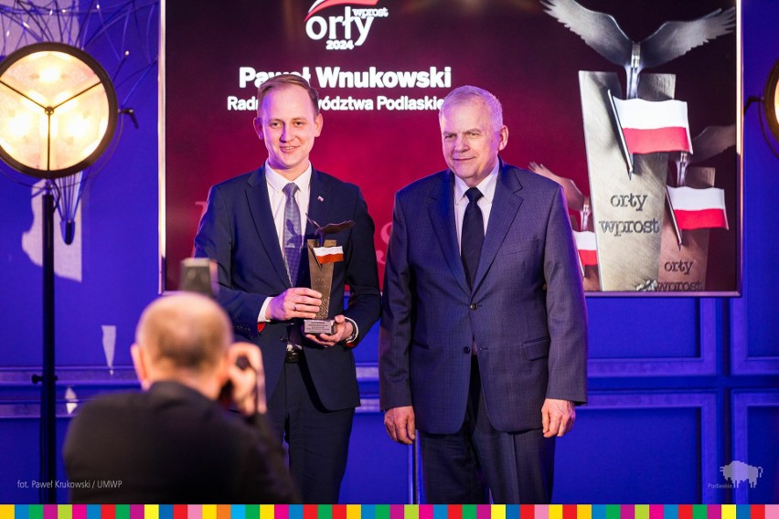 Nagrodę w tej kategorii otrzymał Paweł Wnukowski, Radny...