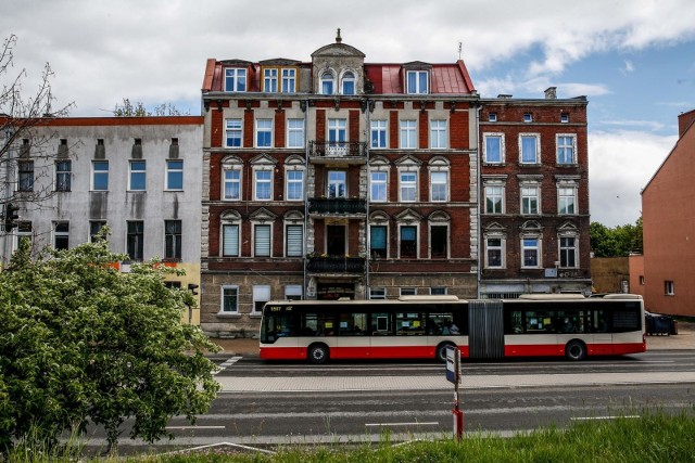 16.05.2020 gdansk orunia . ulica trakt sw. wojciecha. komunikacja miejska. gait. fot. karolina misztal / polska press/dziennik baltycki