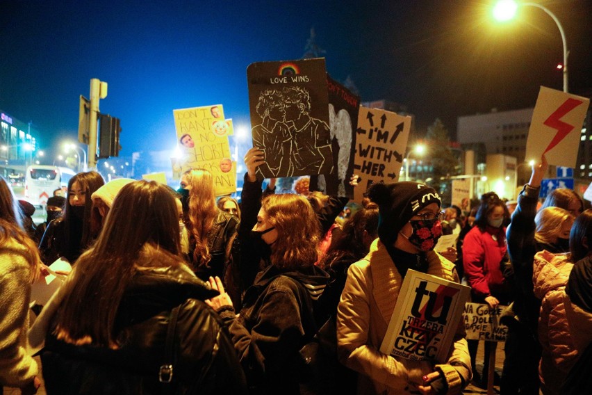 Kolejny dzień protestu kobiet w Rzeszowie - doszło do...