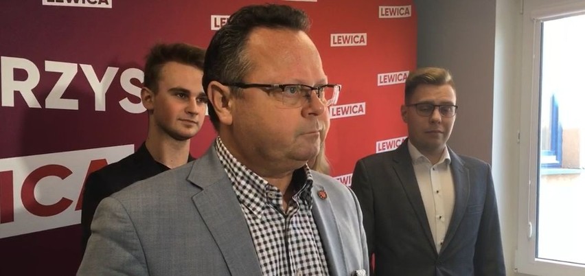 Poseł Andrzej Szejna, współprzewodniczący Nowej Lewicy w...