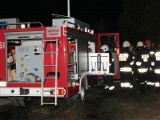 Nocna akcja strażaków ze Skwierzyny