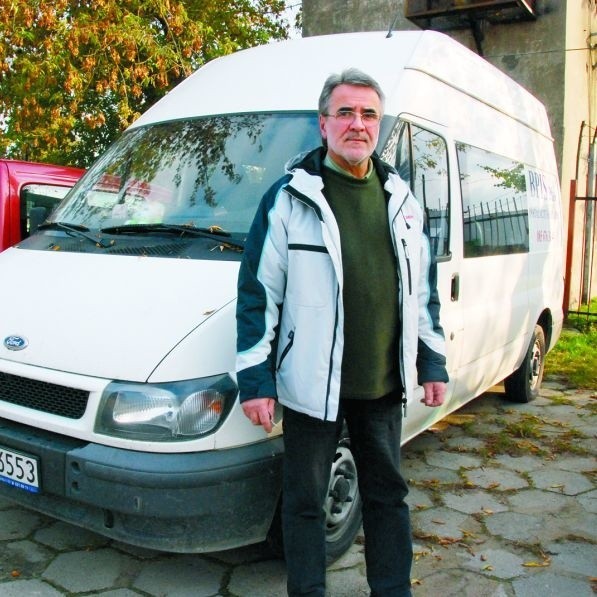 Janusz Hryniewicki w BPISPlus odpowiada za tabor samochodowy. I przyznaje, że tylko z wyleasingowanym fordem transitem są takie problemy.