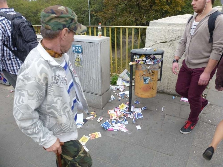 Ulotki stoją ponad prawem? W Poznaniu chyba tak!