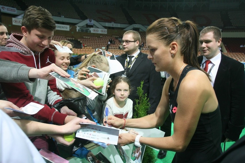 Agnieszka Radwańska ponownie zagrała w nowej, koronkowej...