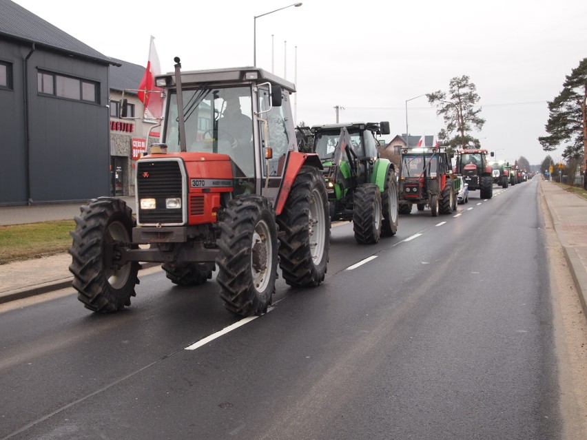 Protest rolników na Podhalu