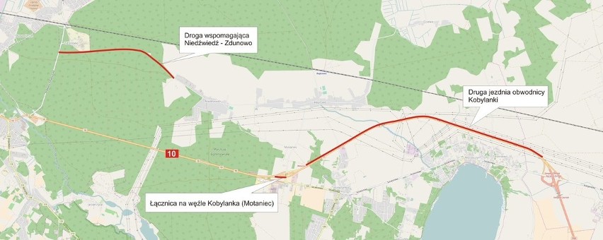 Powstanie druga nitka obwodnicy Kobylanki, Morzyczyna i Zieleniewa. A w Stargardzie dwa nowe ronda