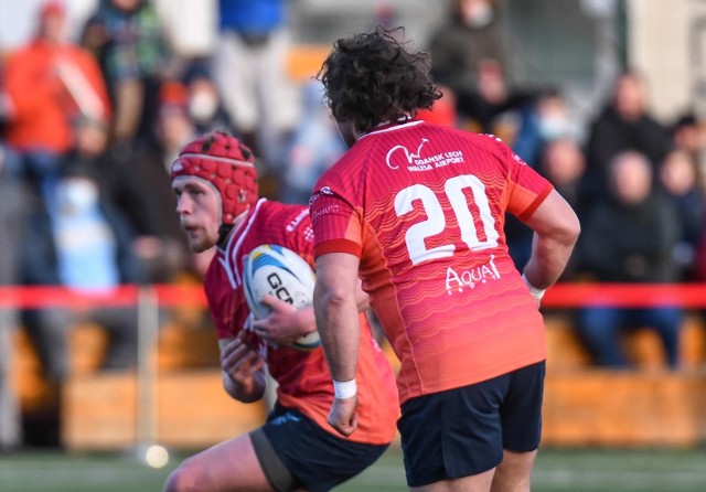 Stadion Ogniwa Sopot, mecz ekstraligi rugby Ogniwo - Orkan Sochaczew