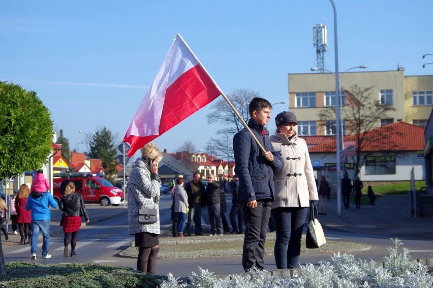 Święto Niepodległości w Tarnobrzegu. Odsłonięto pomnik Józefa Piłsudskiego [ZDJĘCIA]