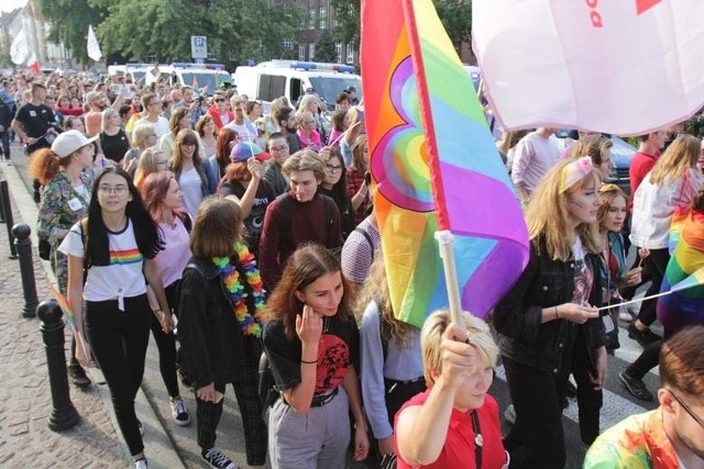 Marsz równości w Katowicach 2018