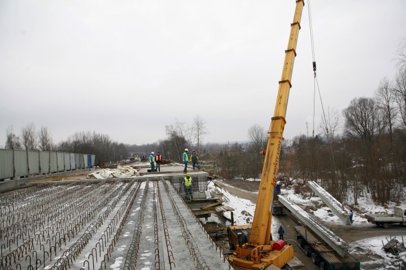 Sosnowiec: trwa remont wiaduktu na trasie S1