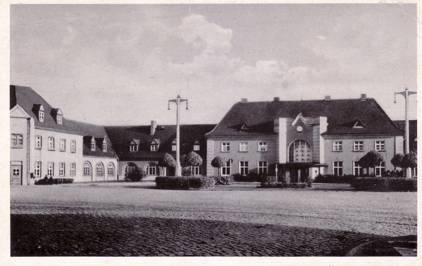Dworzec kolejowy w Zbąszynku (Neu Bentschen)