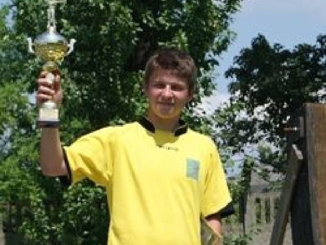 Michał Smelcerz zajął trzecie miejsce w Bytomiu i zakwalifikował się na Ogólnopolską Olimpiadę Młodzieży. 