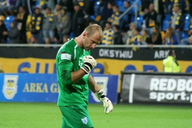 Grzegorz Kasprzik pomógł Flocie wywalczyć komplet punktów w meczu z Wartą