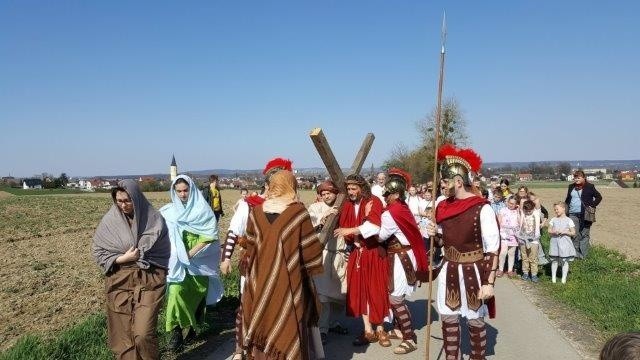 Misterium Męki Pańskiej na ulicach Krzyżanowic