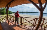 W jeziorze w Borównie woda ma 20 °C,  a nad zalewem w Pieczyskach - 21 °C