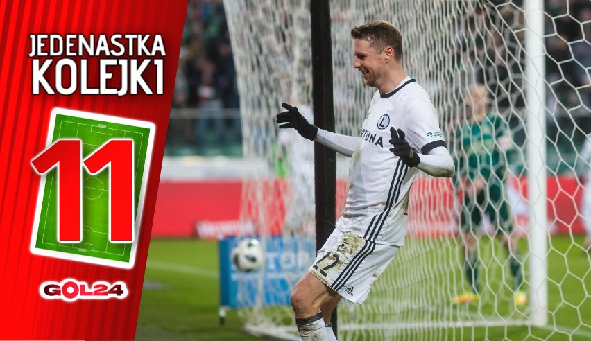 Jedenastka 23. kolejki Lotto Ekstraklasy według GOL24 [GALERIA]