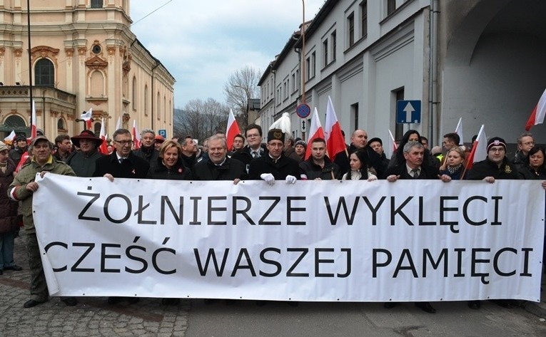 Marsz Pamięci Żołnierzy Wyklętych w Bielsku-Białej