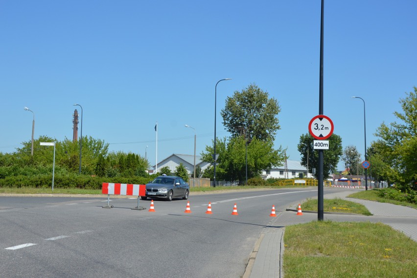 Pożar złomowiska w Lęborku