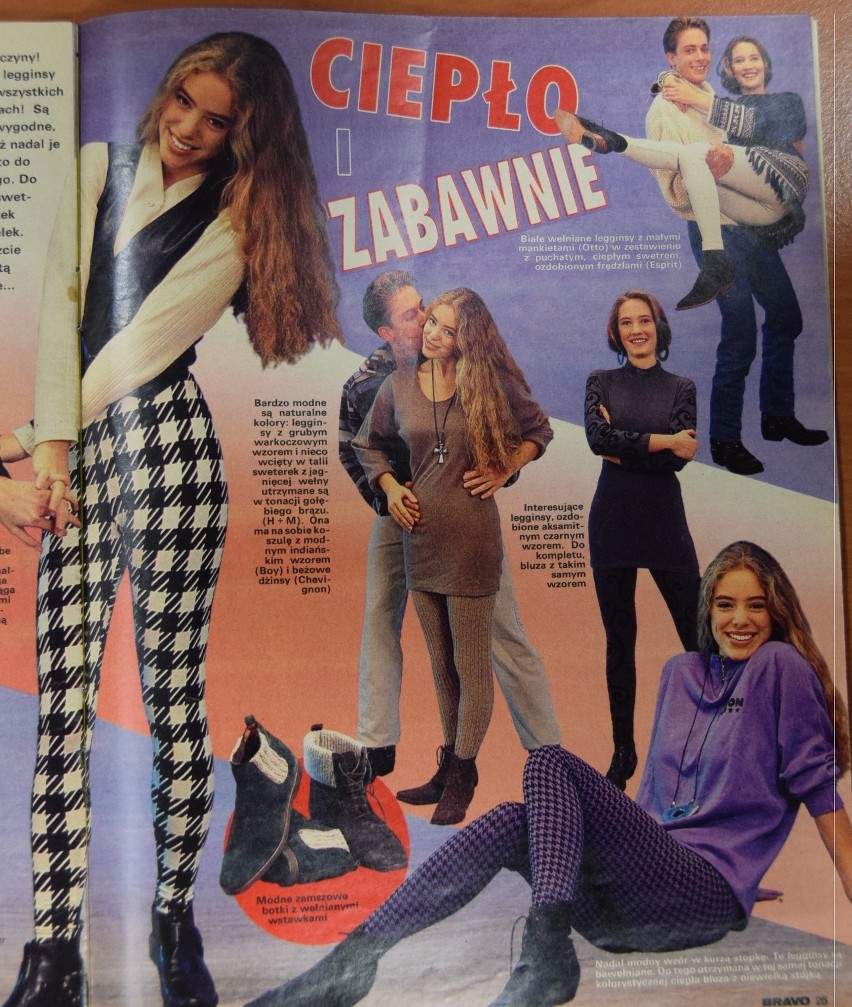 Moda i trendy na początku lat 90. wg czasopisma Bravo, cz. II