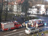 Potrącona rowerzystka w Miastku. Kobieta z urazem głowy trafiła do słupskiego szpitala (ZDJĘCIA) 