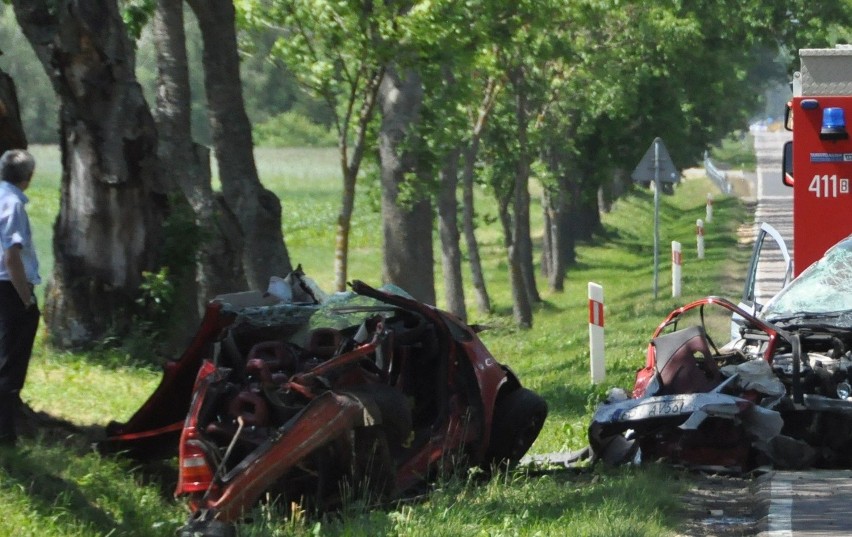 Do wypadku doszło na drodze krajowej nr 66 pomiędzy...