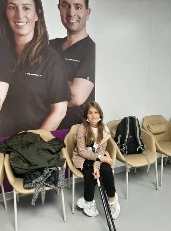 12-letnia Lena Malatyńska z Krzeszowic czeka na operację...