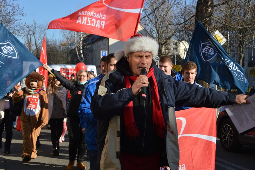 Korowód Szlachetnej Paczki w Opolu.