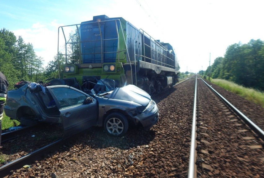 Średnica- Maćkowięta. Tragiczny wypadek na przejeździe...