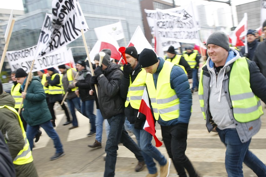 Protest rolników w Warszawie. Oblężenie stolicy