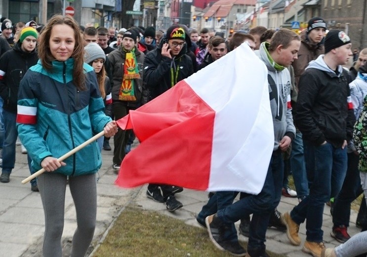 Marsz Pamięci Żołnierzy Wyklętych w Bielsku-Białej