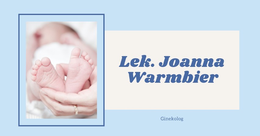 Lek. Joanna Warmbier...