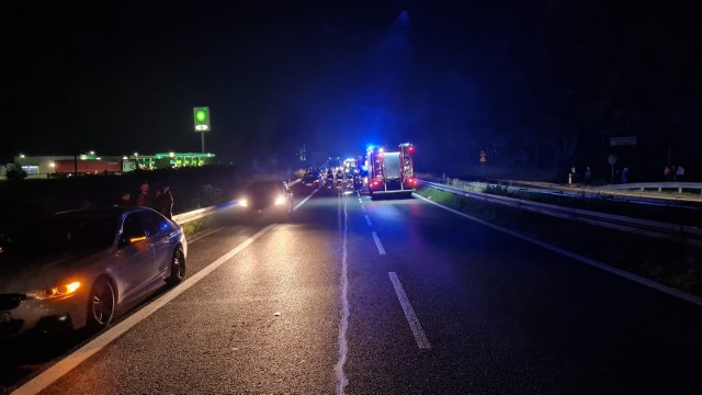 Śmiertelne potrącenie na zakopiance w Głogoczowie