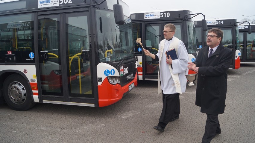 Jastrzębie: Nowe autobusy poświęcone. 1 kwietnia ruszą w...