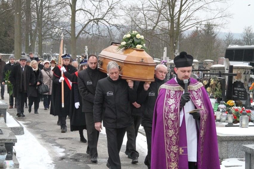 Pogrzeb Stanisława Ornatowskiego, byłego dyrektora kieleckiego liceum 