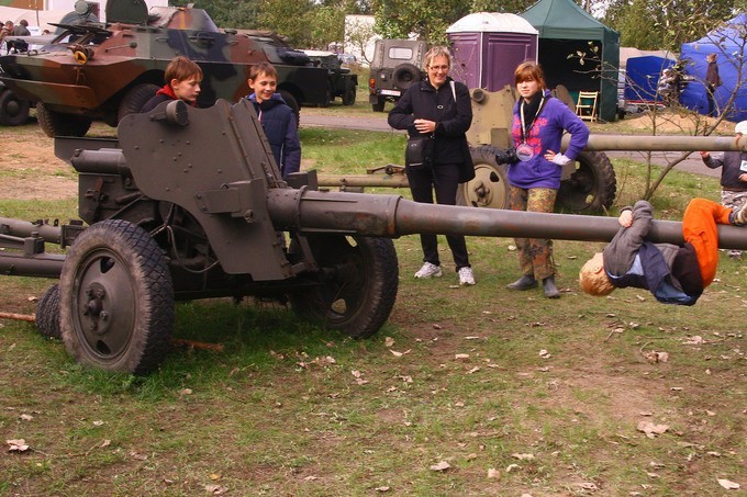 Miltarny zlot w Krąpiewie