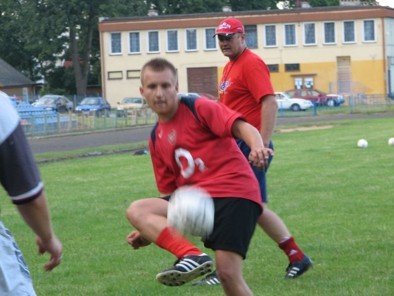 Trening pilkarzy Tura Bielsk Podlaski pod okiem nowego...