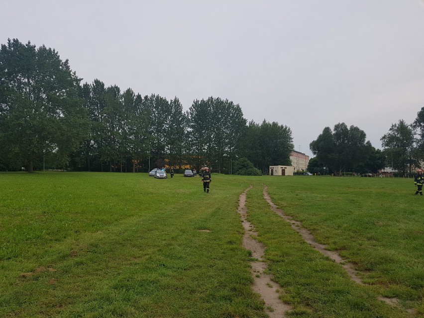Poszukiwania zaginonej kobiety w Koszalinie. W akcji policyjny śmigłowiec [zdjęcia, wideo]